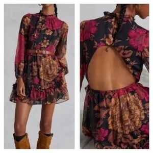 Porridge Floral Dress